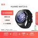 華為（HUAWEI）WATCH 5 鴻蒙AI智能手表 首創(chuàng  )X-TAP智感窗 藍寶石玻璃表鏡 鴻蒙AI腕上小藝 eSIM通信 46mm蒼穹黑 （不銹鋼表殼）