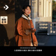 匡威（Converse）官方春日男女拼接感翻領(lǐng)襯衫巴恩風(fēng)穿搭外套10026550 10026550-A02 L
