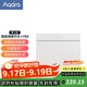 Aqara智能墻壁開(kāi)關(guān)H1M零火語(yǔ)音控制微動(dòng)按鍵智能開(kāi)關(guān)已接入蘋(píng)果HomeKit H1M（零火線(xiàn)三鍵）-梨花白