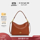 蔻馳（COACH）奧萊女士女包LAUREL單肩包休閑斜挎包通勤百搭流浪包 IM/棕黃色