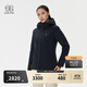 KOLON SPORT/可隆MIST輕量羽絨服 女士防水防風(fēng)戶(hù)外連帽輕薄鵝絨夾克 LKDJ5WNT20-BK 黑色 M 165/88A