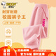 史努比（SNOOPY）兒童褲子秋季新款男女童運動(dòng)衛褲中大童休閑長(cháng)褲 SNOPY-粉 140