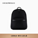 EMPORIO ARMANI/阿瑪尼官方旗艦【禮物】男女情侶商務(wù)休閑通勤大容量雙肩公文包 80001-黑色