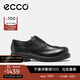 愛(ài)步（ECCO）德比鞋男鞋 25年商務(wù)正裝皮鞋 都市首爾522334 黑色52233401001 42