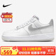 耐克女子運動板鞋WMNS AIR FORCE 1 '07 LX運動鞋HQ3461-191白灰 37.5