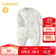 巴拉巴拉嬰兒睡袋寶寶兒童防踢被新生兒全棉柔軟舒適滿(mǎn)印清新209325181202
