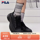 FILA 斐樂(lè )官方帆布鞋女鞋LAVA胖胖底厚增高鞋2025年板鞋休閑小白鞋