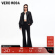 VEROMODA Vero Moda休閑褲2025秋季新款含棉松緊腰通勤微喇褲325374004