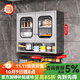 郎冠304不銹鋼廚房吊柜加厚廚房碗碟收納柜陽(yáng)臺墻柜掛壁式壁柜儲物柜 800寬玻璃門(mén)吊柜--201加厚