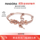 潘多拉（PANDORA）灼灼其華手鏈套裝高級時尚飾品生日禮物送女友