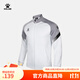 卡爾美（KELME）運動(dòng)衛衣男休閑針織夾克秋季外套足球訓練服插色拉鏈上衣可定制 高級灰 L
