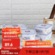 樂(lè )扣樂(lè )扣（LOCK&LOCK）PP塑料保鮮盒飯盒微波爐收納盒禮盒套裝 多種型號組合套 HPL855S002 6件套