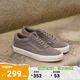 VANS范斯官方 Old Skool灰色保暖舒適男鞋女鞋板鞋 灰色 38