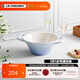 酷彩（Le Creuset）炻瓷盤創(chuàng)意沙拉水果菜盤家用法式料理碗 17cm法式料理碗水晶藍(lán)