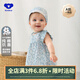 Kordear嬰兒連衣裙夏季薄款女寶寶純棉碎花背心裙嬰幼兒公主裙子 夢(mèng)境花海 【純棉A類】 1件連衣裙 100 CM身高90-100cm 體重30-35斤