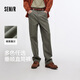 森馬（Semir）休閑褲男四季款寬松垂感直筒褲25秋冬季工裝運動(dòng)褲子109925127102