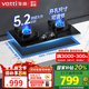 華帝（VATTI）補(bǔ)貼20%燃?xì)庠钚★w翼小飛碟 官方家用煤氣灶嵌入式雙灶具 一級(jí)能效臺(tái)嵌兩用換裝免改孔 5.2kW可調(diào)節(jié)尺寸 i10070B 天然氣