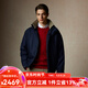 Scofield【90鵝絨】男裝24年冬季新款立領(lǐng)寬松老錢(qián)風(fēng)短款羽絨服 藏青色 XL (180)
