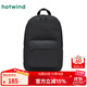 熱風(fēng)男士雙肩包2025年秋季新款簡(jiǎn)約基礎涂層雙肩背包戶(hù)外休閑登山包 01黑色 F