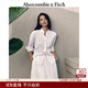 Abercrombie & Fitch經(jīng)典小麋鹿圖案女裝25春夏亞麻混紡通勤長(cháng)袖襯衫140-5081 白色 XS (160/84A)