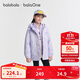巴拉巴拉balaOne兒童棉服女童外套2件套2025秋冬裝防潑水保暖209425106001