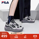 FILA斐樂(lè )跑步鞋男鞋女鞋情侶鞋掠奪者 2休閑鞋慢跑運動(dòng)鞋 【女款】黑/南極灰-BA 37.5