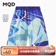 馬騎頓（MQD）【吸濕速干】MQD男大童夏季新品藝術(shù)滿版沙灘褲戶外五分休閑褲 花色 170 cm