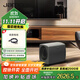尊寶（JAMO）CUBE SUB音響 音箱 有源低音炮 HIFI高保真時(shí)尚重低音音響 6.5英寸炮 磨砂灰