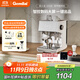 格米萊（GEMILAI）【新品&政府補貼】意式半自咖啡機家用蒸汽美式濃縮奶泡機小型辦公室螢火蟲(chóng)G3003B白色