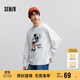 森馬（Semir）迪士尼米奇家族合作系列長(cháng)袖T恤男純棉2025春情侶裝109125101205