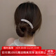 向晚 發(fā)簪發(fā)卡高級感倒插梳發(fā)梳盤(pán)頭發(fā)簪金屬發(fā)釵女丸子頭盤(pán)發(fā)神器