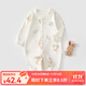 婧麒（JOYNCLEON）嬰兒衣服春秋新生兒連體衣純棉男女寶寶秋裝長(cháng)袖外出哈衣爬服 阿貍寶寶 80cm
