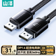 山澤DP線(xiàn)1.4版1.5米8K高清4K/2K240Hz電腦接顯示器游戲電競連接線(xiàn)顯卡視頻DisplayPort兼容DP1.2 SDP15
