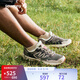 Saucony索康尼GRID PEAK復古拼接運動(dòng)休閑鞋男女情侶老爹鞋橄欖綠棕40