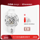 CIGA Design璽佳[梓渝同款]機械表錦鯉表自動(dòng)透明全鏤空手表 送禮 錦鯉表 透