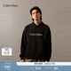 Calvin KleinJeans春秋男士經(jīng)典刺繡字母ck休閑純棉寬松連帽衛(wèi)衣40HM231 BAE-太空黑 M （建議130-150斤）