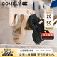 康莉（COMELY）商場(chǎng)同款休閑涼鞋女2025夏季舒適厚底外穿精致高級(jí)涼鞋 黑色  36 