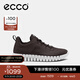 愛(ài)步（ECCO）休閑鞋 跑鞋運動(dòng)鞋男士男鞋復古風(fēng)琴鞋老爹鞋牛皮 靈動(dòng)525204 HL 摩卡棕52520402178 42
