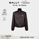 BALLY巴利【尊享折扣】黑色徽章貼飾男士夾克6306535 黑色 52