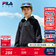 FILA斐樂(lè )兒童童裝加絨衛衣2025年冬季新款男童女童套頭翻領(lǐng)上衣 RD寶藍-NV 150