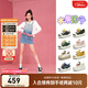 天美意吳宣儀同款水果團子大頭鞋商場(chǎng)同款厚底女休閑鞋舒適板鞋 牛仔款-藍莓藍 37