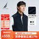 諾帝卡（NAUTICA）【商場(chǎng)同款】男裝春夏款棉紡拼接親膚針織馬甲背心男SO3301 藏青4NV M