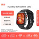 HUAWEI WATCH FIT 4 Pro曜石黑氟橡膠表帶運動(dòng)智能手表鈦金屬藍寶石玻璃大屏長(cháng)續航fit4pro