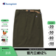 Champion冠軍半身裙女短裙半裙通勤美式休閑卡其色直筒裙子 橄欖綠 L