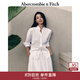 Abercrombie & Fitch經(jīng)典小麋鹿圖案女裝25春夏亞麻混紡通勤長(cháng)袖襯衫140-5081 白色 XS (160/84A)