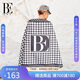 范德安（BALNEAIRE）高端時(shí)尚千鳥(niǎo)格浴巾吸水巾復古親膚速干巾沙灘巾海邊毛巾防曬度假