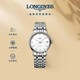 浪琴（LONGINES）瑞士手表 時(shí)尚系列 機械鋼帶女表L43224126