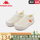 Kappa Kids童鞋2025夏季兒童透氣網(wǎng)面防踢涼鞋男女童運動(dòng)涼鞋厚底 米色 建議拍大一碼 36 內長(cháng)226mm，適合腳長(cháng)221mm