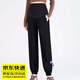 獺惠孕婦褲秋冬款外穿加絨加厚保暖長(cháng)褲孕婦專(zhuān)用托腹可調節休閑褲子 黑色海貍絨-大碼【適合105-130斤】