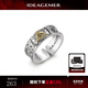 IDEAGEMER上帝之眼戒指男925銀原創(chuàng)小眾復(fù)古高級(jí)感百搭開口指環(huán) 上帝之眼戒指-開口22-24號(hào)